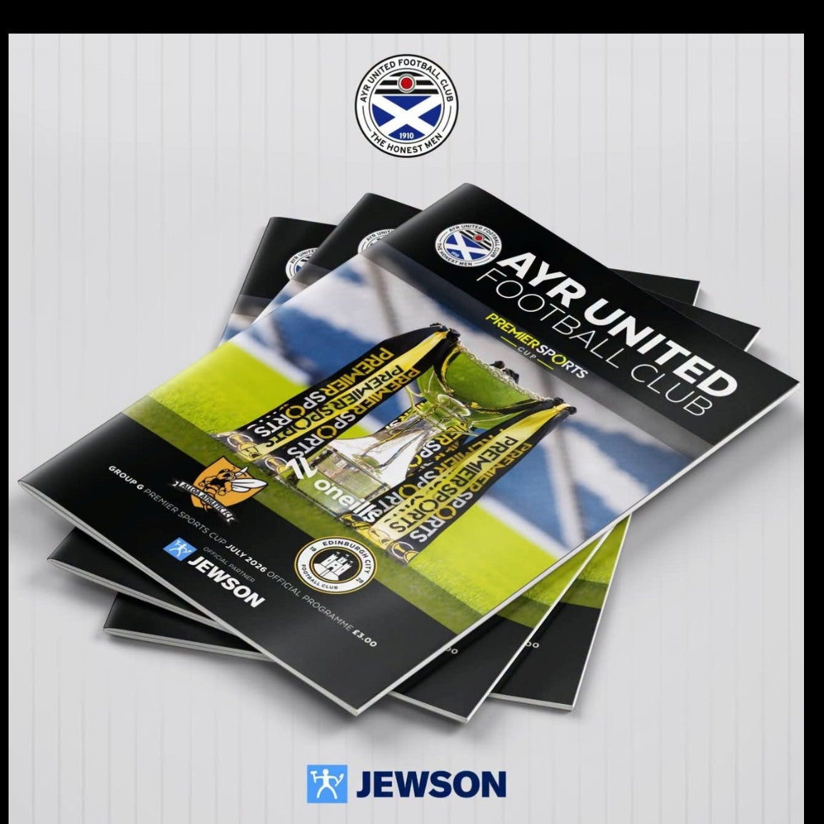 Match Programme - Ayr United vs Edinburgh City/Alloa Athletic - 18/07/26 - 25/07/26