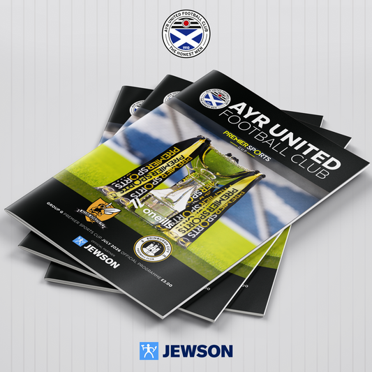 Match Programme - Ayr United vs Edinburgh City/Alloa Athletic - 18/07/26 & 25/07/26