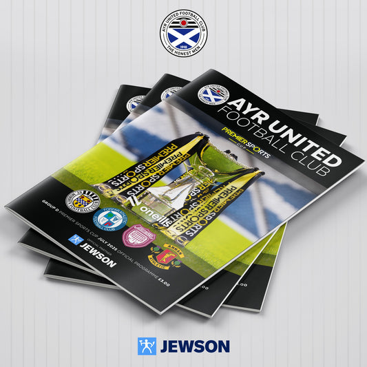 Match Programme - Premier Sports Cup Campaign 2025
