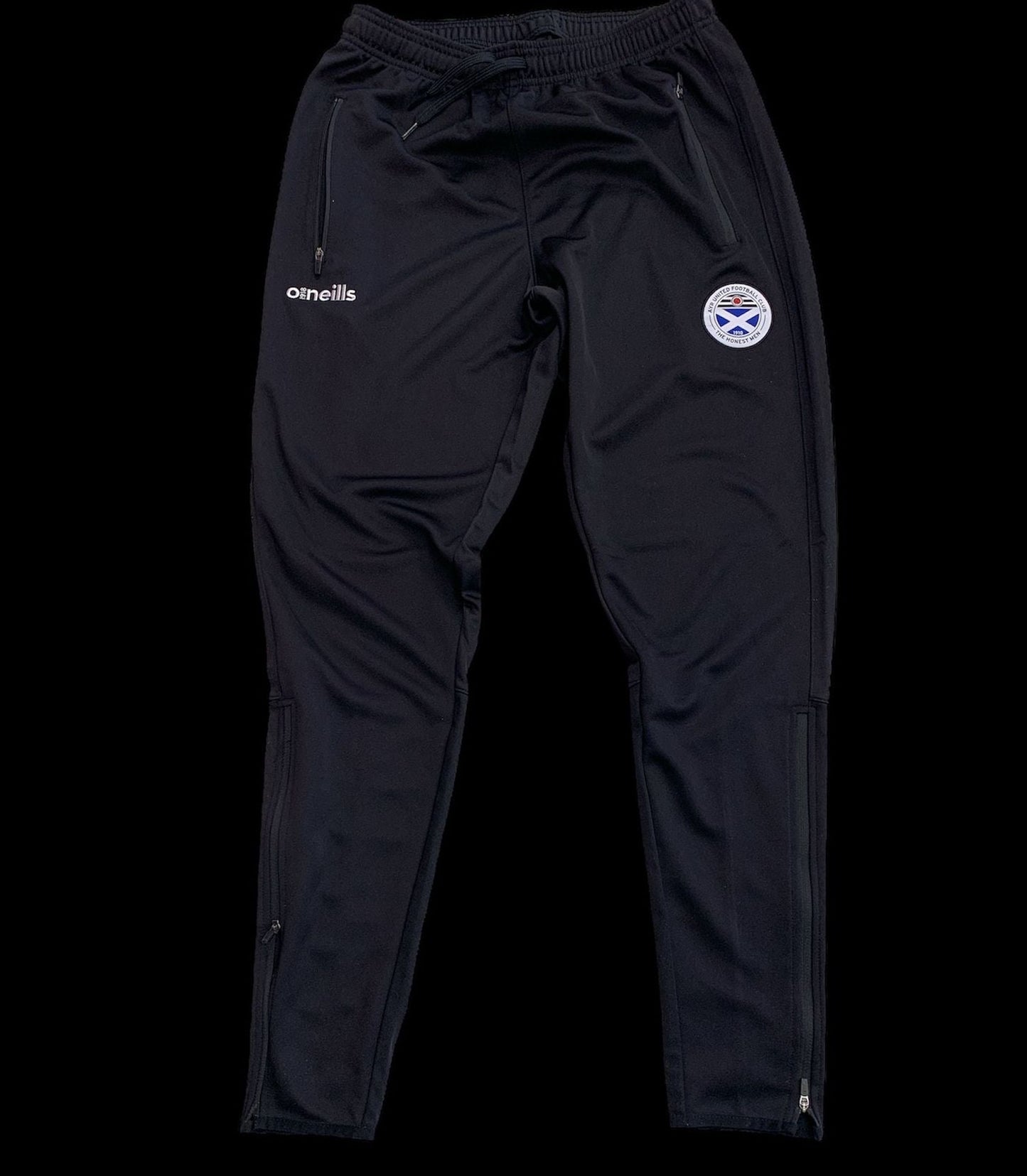 Adult Black Tracksuit Bottoms