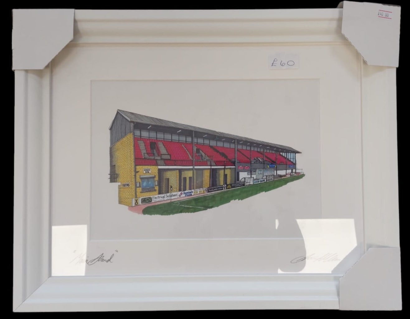 Steven McClure Artwork - "Main Stand"