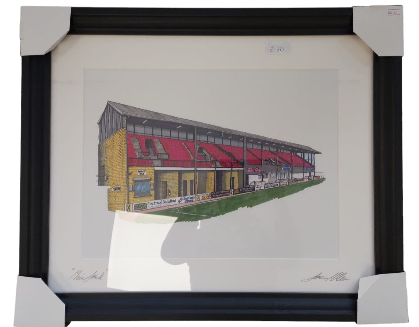 Steven McClure Artwork - "Main Stand"