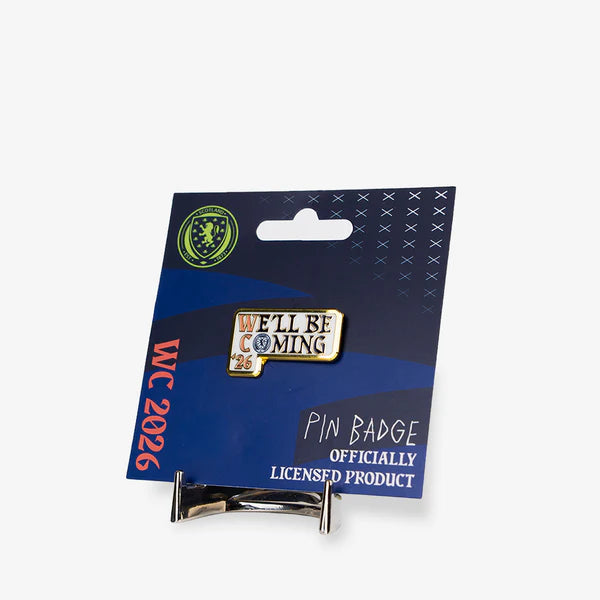 We'll Be Coming Pin Badge